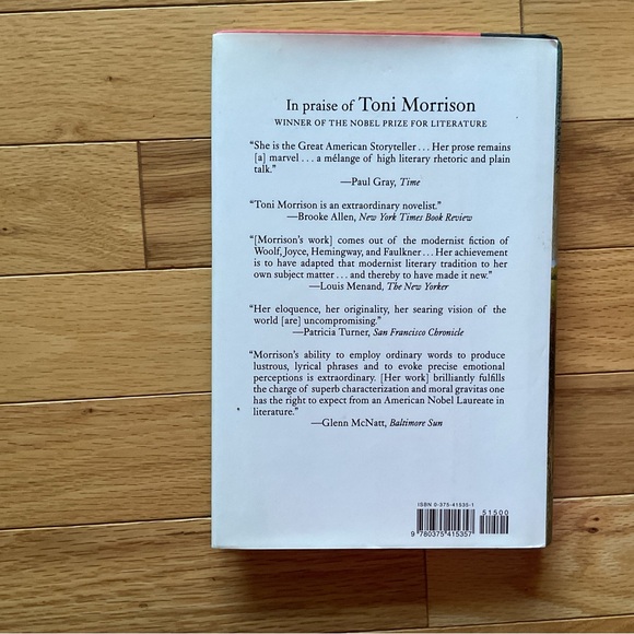 5 for $25 - Toni Morrison Sula Books Reading Novel Fiction - Picture 2 of 10